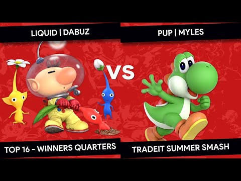 TradeIT - Liquid | Dabuz (Alph) Vs. PUP | Myles (Yoshi) - Top 16 - SSBU