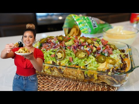 Short on Time? Make The BEST WALKING TACO CASSEROLE in LESS than 20 Minutes PLUS JALAPEÑO DIP!