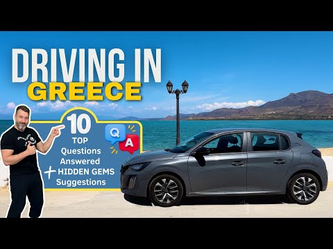 DRIVING IN GREECE - ROAD TRIP 2024 🚘 🇬🇷 FAQs Answered: Tips & Hidden Gems from Our 25-Day Greece