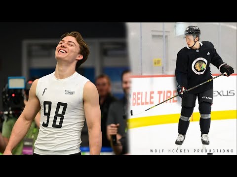 CONNOR BEDARD SUMMER TRAINING 2023 WITH THE PROS