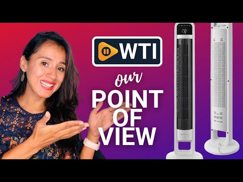 Digital White Tower Fan with Remote Control - WTI product video review