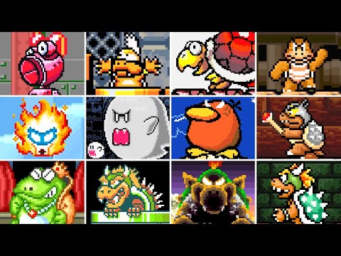 Super Mario Advance Series - All Bosses (No Damage) [2001- 2025]