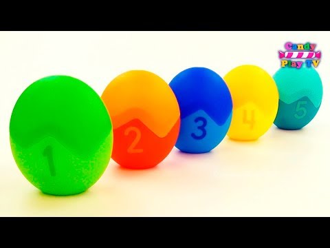 Learn To Count 1 To 10 With Colors Animals  Learn Colors For Children with Candy Play TV
