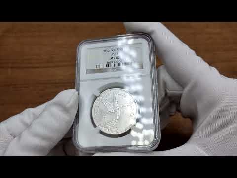 II RP. 5 złotych 1930 Nike NGC MS62 – PIĘKNA | Aukcja 33 Niemczyk