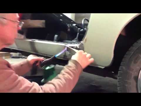 comment reparer trou bas de caisse