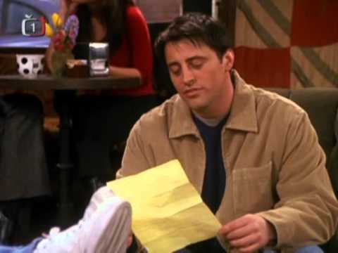 Přátelé - Joey a jeho řeč CZ