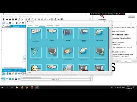 CCNA RS1 - 5.3.2.8 Packet Tracer ( Examine the ARP Table )