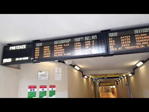 NEVE E TRENI: DISAGI IN STAZIONE