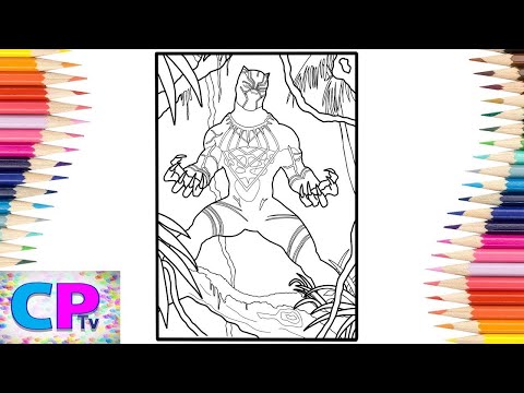 Black Panther Coloring Pages/Black Panther in the Jungle/ROY KNOX - Earthquake [NCS Release]