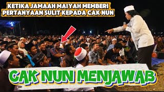 Download lagu Pengajian Cak Nun Sesi Tanya Jawab | Semua Pertanyaan Sulit Jamaah Maiyah Dijawab Tuntas mp3 Download lagu Pengajian Cak Nun Sesi Tanya Jawab | Semua Pertanyaan Sulit Jamaah Maiyah Dijawab Tuntas mp3