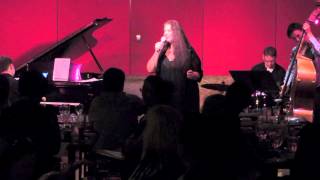 Brenda Lewis @ Jazz at Kitano, NYC - sitting in on vocals w/ The Iris Ornig Trio. Sept 30, 2014