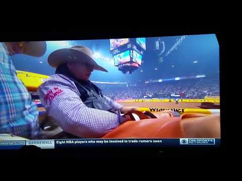 Jake Brown on C5 Rodeo's F13 Virgil rd 8 NFR2017