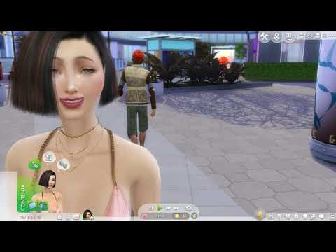 the sims 4 custom sim download woman Steffi Crovetto by Bonita100 Game Video Preview