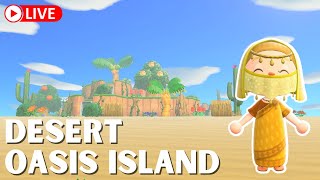 🔴 Desert Oasis Island ┃ Animal Crossing New Horizons