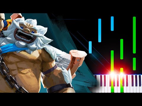 Daruk's Theme (TLoZ: Breath of the Wild) - Piano Tutorial