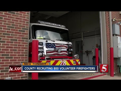 Williamson County In Need Of 800 Volunteer Firefighters