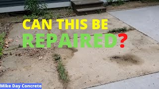 How To Repair and Resurface Old Concrete Patios (Fixing Ugly Concrete)