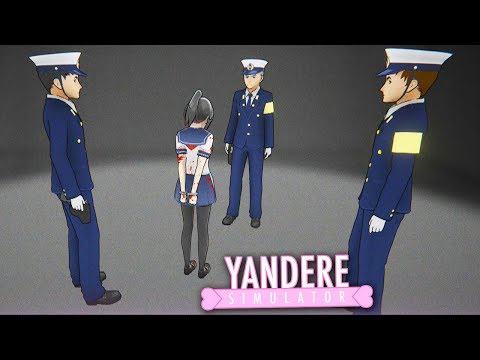 POLICE ARREST YANDERE! - Yandere Simulator