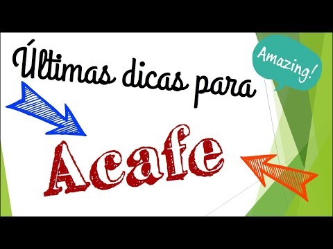 Últimas dicas Acafe