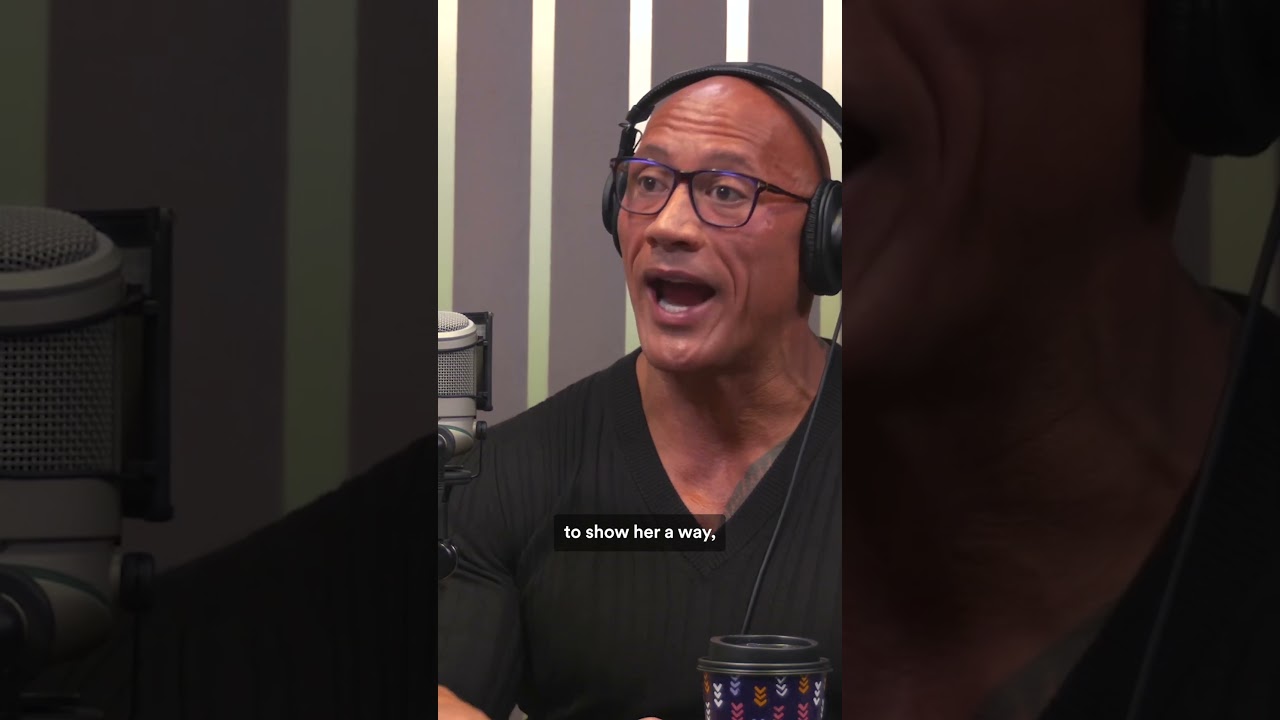 Dwayne The Rock Johnson in an interview