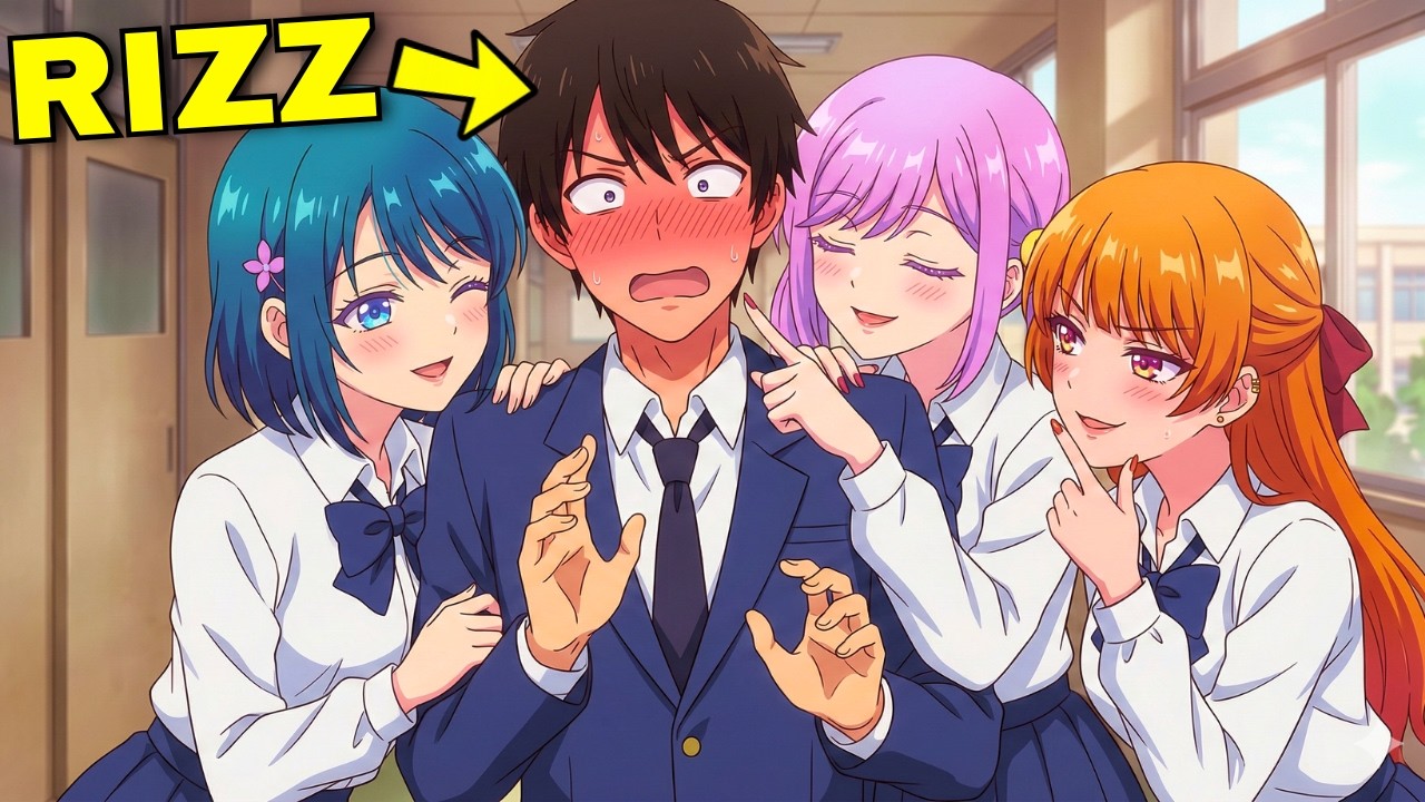 He Somehow Rizzed His Childhood Friends, Now They Want A Harem | Anime Recap