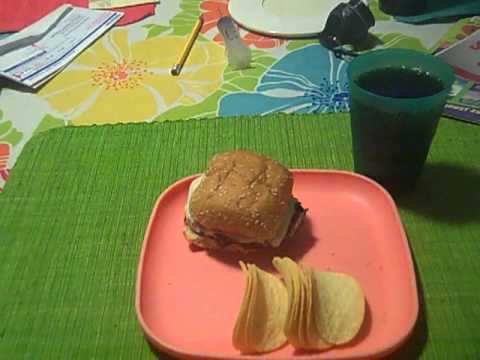 Cheeseburger! Cheeseburger! Cheeseburger! No Coke! Pepsi! No Fries! Chips!