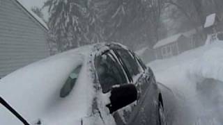 preview picture of video 'Westminster Maryland Blizzard Video 2 of Feb 10 2010'