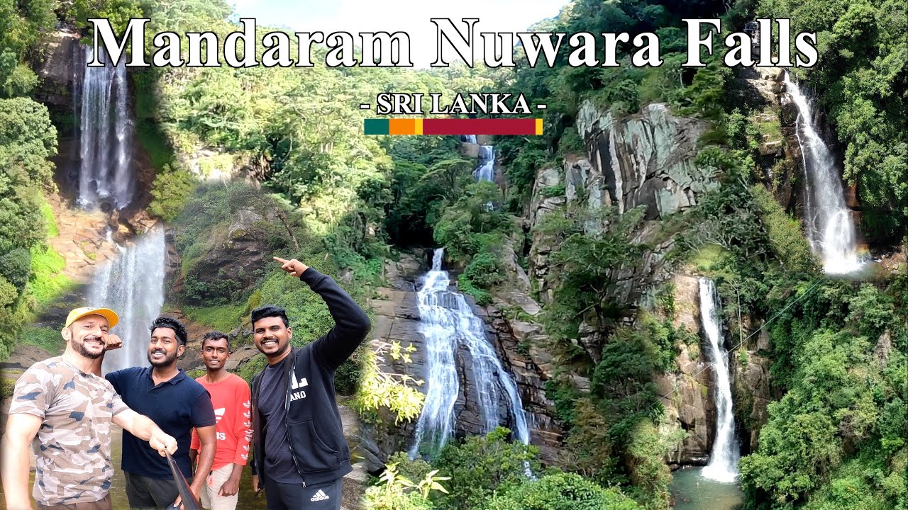 🇱🇰 MANDARAM NUWARA WATERFALLS |Sri Lanka| මන්දාරම්නුවර දිය ඇල්ල | 5 waterfalls in one day! |