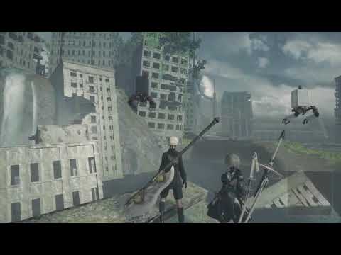 Nier:Automata Flooded City How to get "hidden" chests  (SPOILERS)