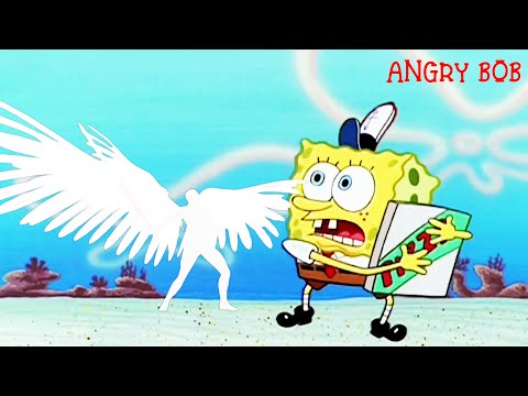 Scp 001 trying to get a pizza from Spongebob