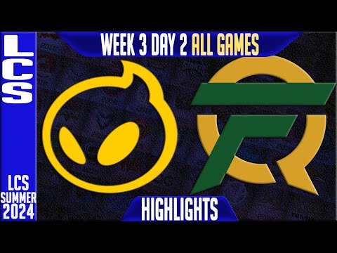 DIG vs FLY Highlights ALL GAMES | LCS W3D2 Summer 2024 | Dignitas vs FlyQuest Week 3 Day 2