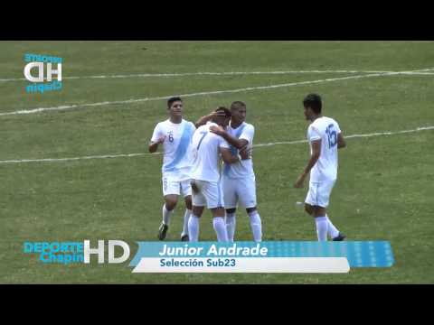 Video: Gol Junior Andrade, Clasificatorio Preolímpico Uncaf. Guatemala 2-0 Belice HD