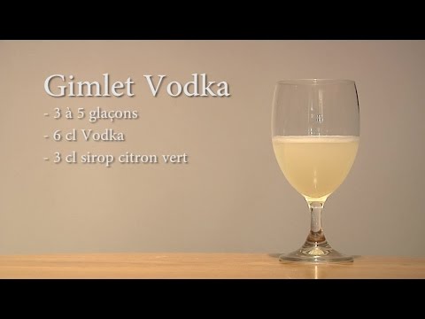 cocktail gimlet vodka