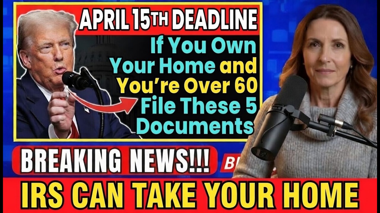 If You Own Your Home and You're Over 60 — File These 5 Documents Before It's Too Late