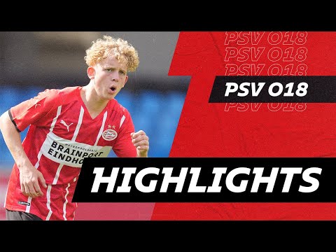 HEERLIJKE vrije trap van SIMONS! 😲✨ | HIGHLIGHTS PSV O18 - STVV O18 (oefenduel)