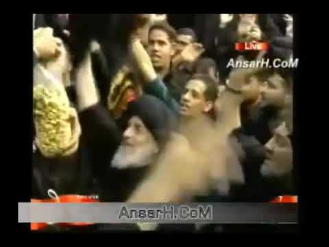 ⁣من مشاركة الفقيد المرحوم العلامة السيد عبد الأمير الحكيم رحمه الله في مواكب العزاء على سيد الشهداء