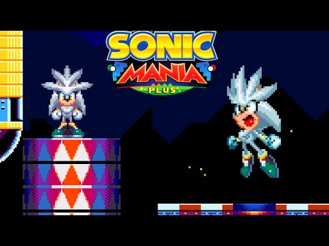 Sonic Mania ✪ Silver in Carnival Night Zone ✪ (4K/60FPS)
