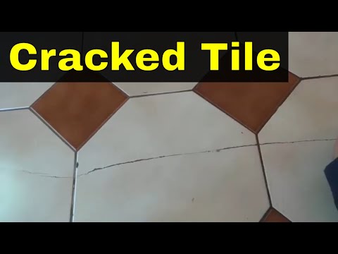 How To Seal A Cracked Tile-Tutorial-Easy Fix