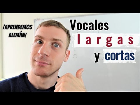 Pronunciación en ALEMAN - Vocales largas y cortas