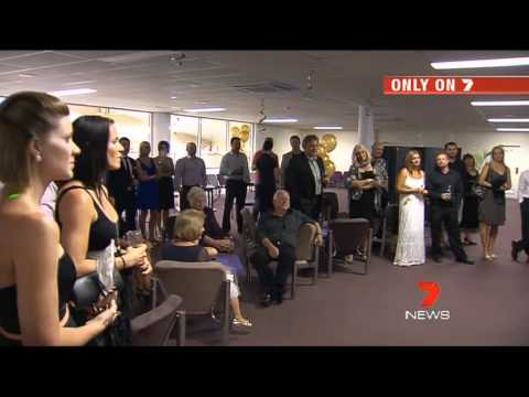 Steven Bradbury celebrates his 10 year gold medal anniversary.