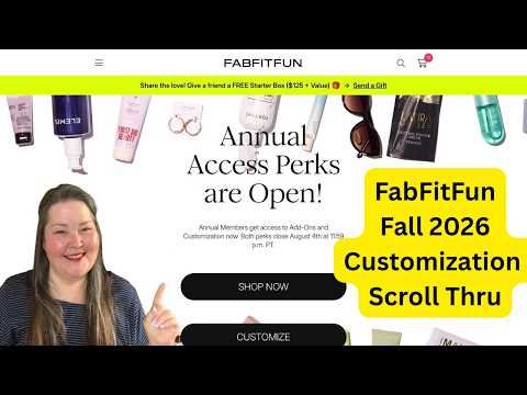 Fabfitfun Fall Customization
