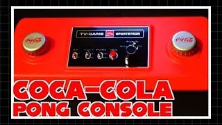Odd!  Coca-Cola Pong Console