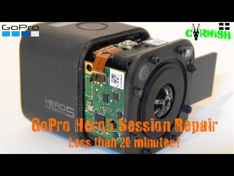 GoPro Hero 5 Session Teardown and Repair | LCD Screen Fix | Disassemble