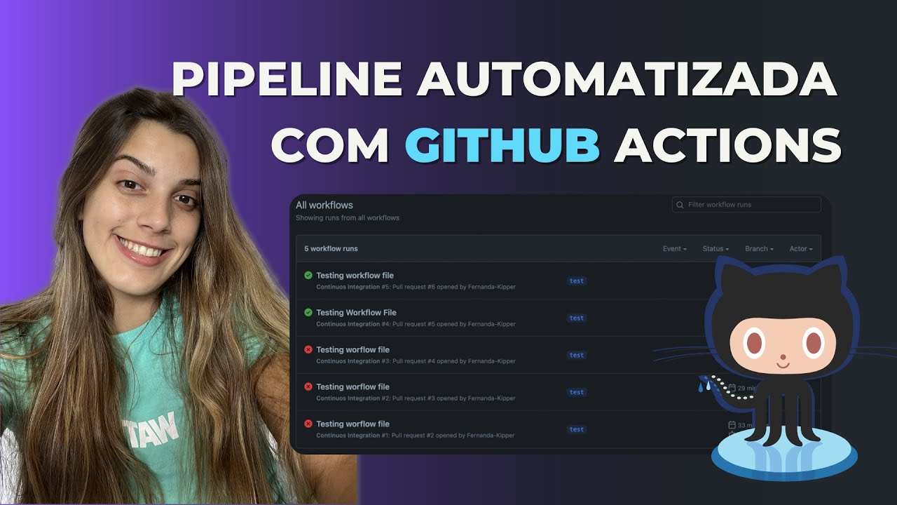 Criando um Workflow AUTOMATIZADO de CI com o Github Actions