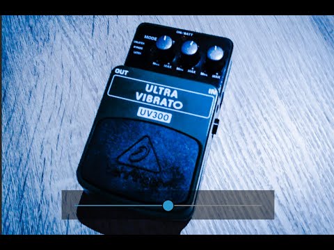 Behringer UV300 Vibrato pedal review (cheap Boss VB-2 alternative)