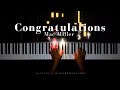 Mac Miller Congratulations Piano Cover