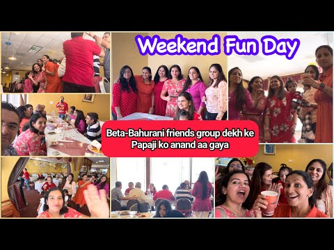 When NRI PARENTS IN LAWS visit to USA indian family party in AMERICA motivational #vlogger BAHURANI