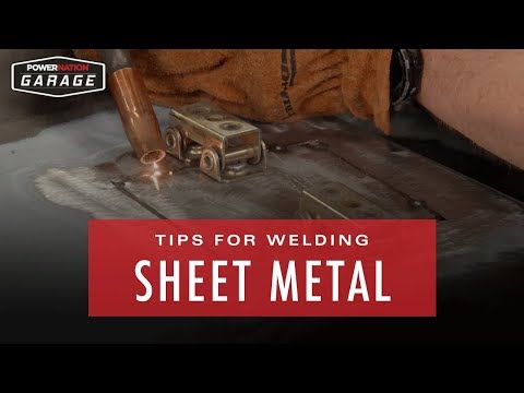 Tips For Welding Sheet Metal