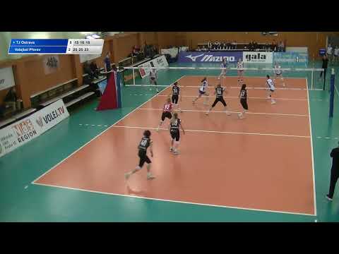 EX U20: TJ Ostrava - Volejbal Přerov