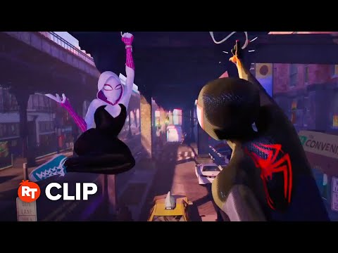 Spider-Man: Across the Spider-Verse Movie Clip - Gwen & Miles (2023)